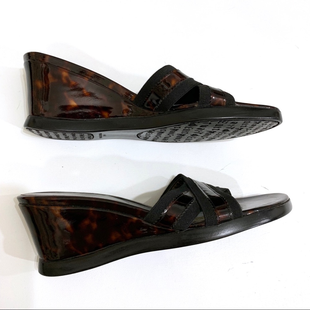 Stuart Weitzman Tortoise Shell Slides - image 5